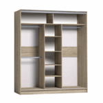 ⁦دولاب 180سم بمرايا Lecco94⁩ - الصورة ⁦3⁩