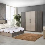 غرفة نوم دولاب مترين- سرير 160 - Bergen